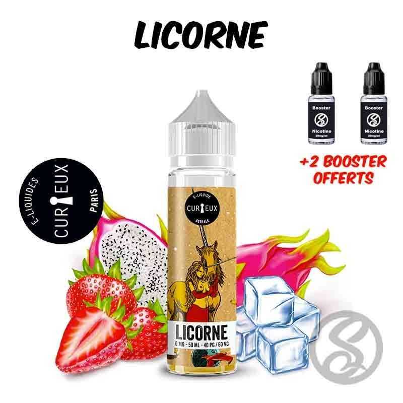 E-liquide Licorne 50 ml - Curieux