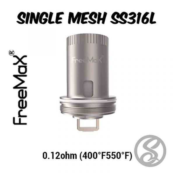 Resistance Single mesh ss316 pour freemax mesh pro