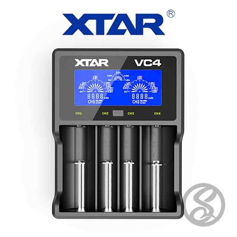 Chargeur d'accumulateurs 4 slots MC4 made in Xtar