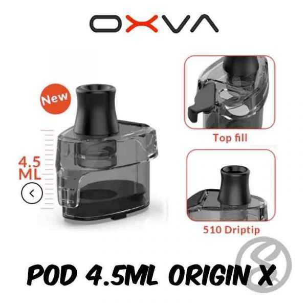 Cartouche pod 4,5 ML pour Origin X - Oxva