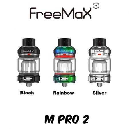 photo des coloris du clearomiser m pro 2 de freemax