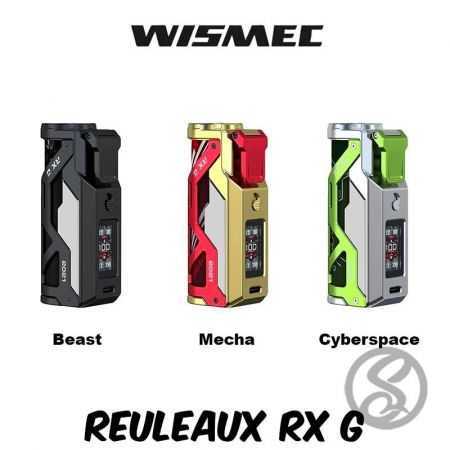 coloris de la box rxg 100 de wismec