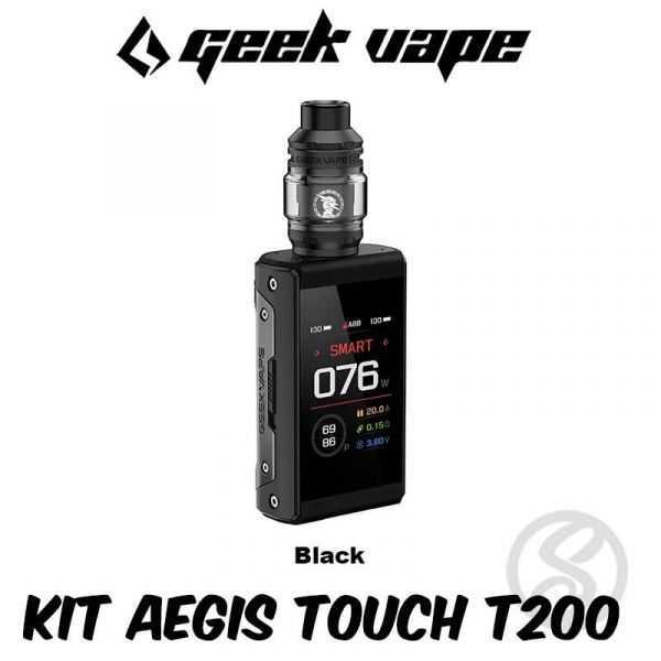 kit aegis touch t200 coloris black