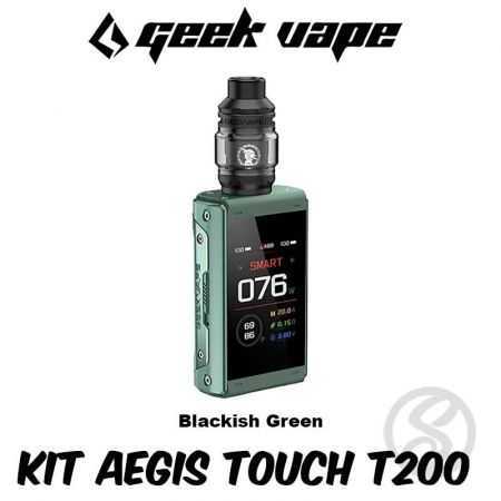 kit aegis touch t200 coloris blackish green