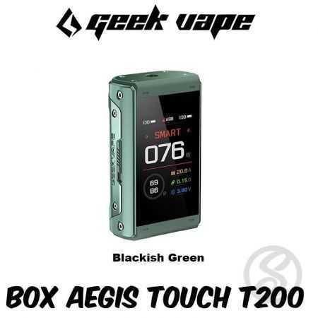 coloris blackish green de la box aegis t200 de geekvape