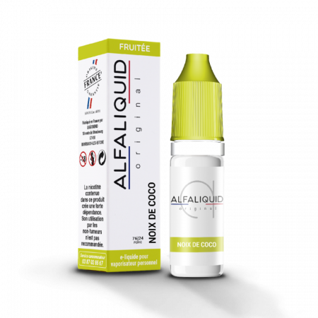 flacon et packaging noix de coco format 10ml