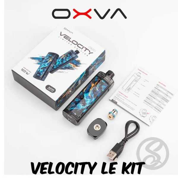 Kit velocity le oxva 2022 packaging