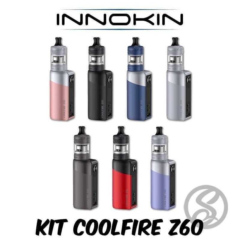 différents coloris du kit coolfire z60 du fabriquant innokin