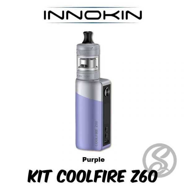 coloris purple du kit coolfire z60 du fabriquant innokin