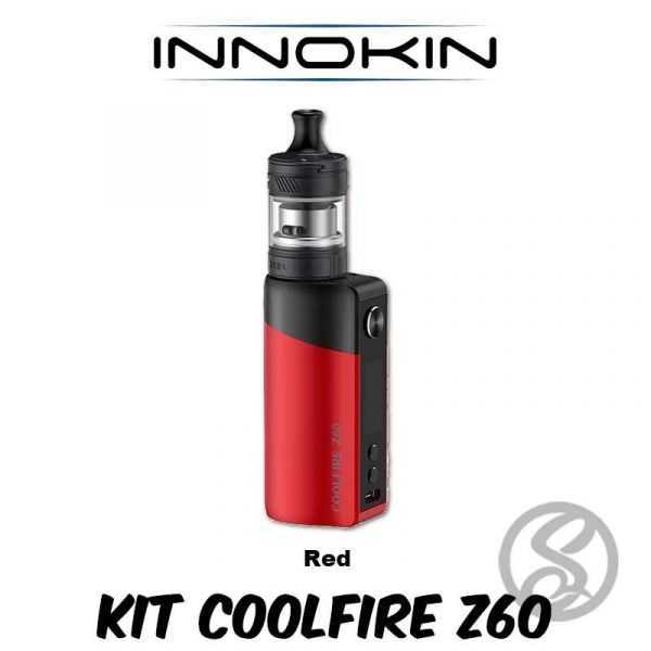coloris red du kit coolfire z60 du fabriquant innokin