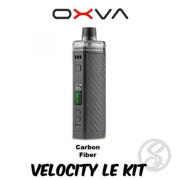 coloris carbon fiber du kit velocity le oxva 2022