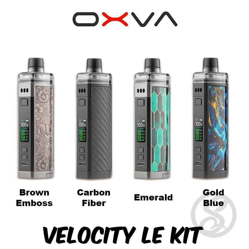 choix coloris kit velocity le oxva 2022