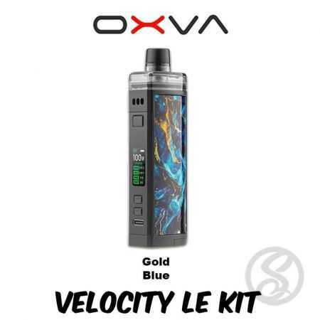 coloris gold blue du kit velocity le oxva 2022