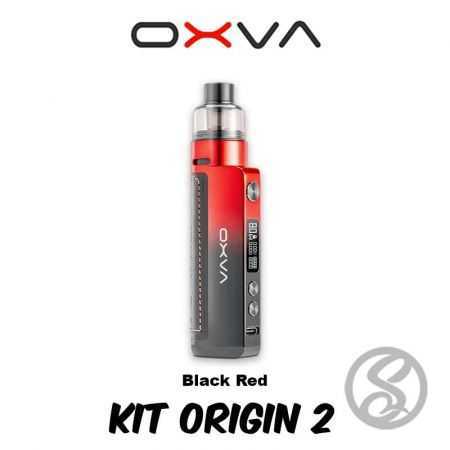 coloris black red du kit origin 2 de oxva