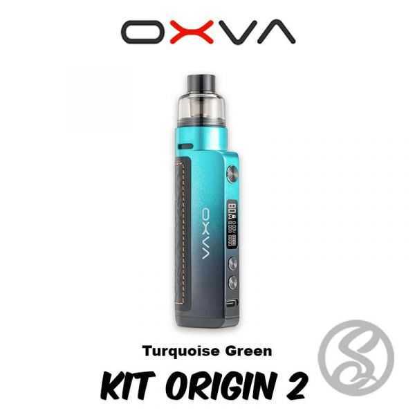 coloris turquoise green du kit origin 2 de oxva