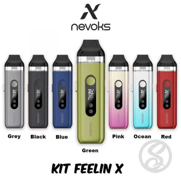 choix de coloris du kit feelin x de nevoks