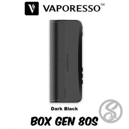 coloris dark black de la box gen 80 s de vaporesso
