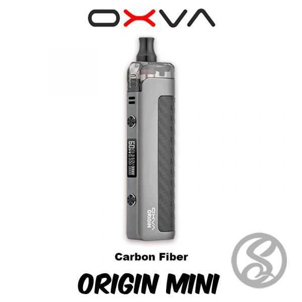 coloris carbon fiber du kit origin mini de oxva