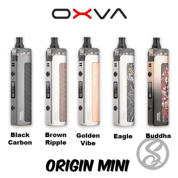 choix de coloris du kit origin mini de oxva