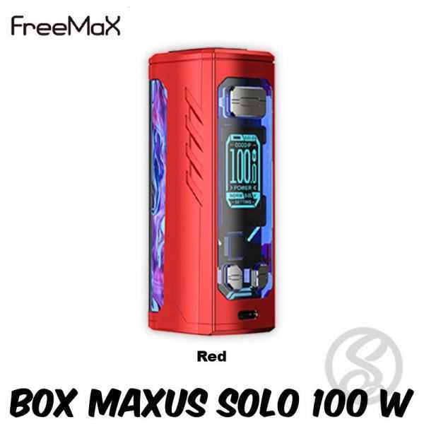 mod box maxus solo 100 w red