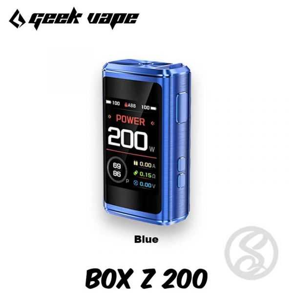 box z200 de geekvape blue