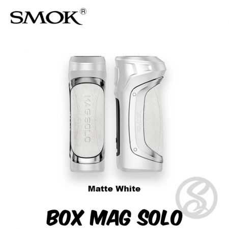box mag solo matte white