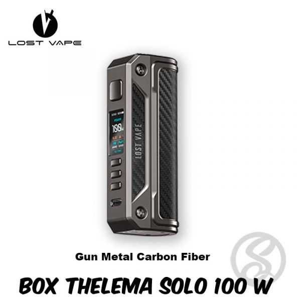 box thelema solo gunmetal carbon fiber