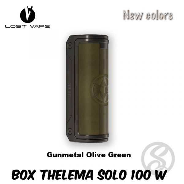 box thelema gunmetal olive green