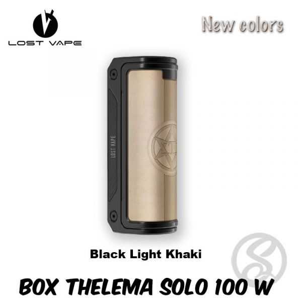 box thelema black light khaki