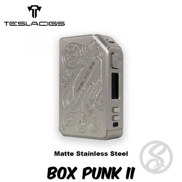 mod box punk 2 matte stainless steel