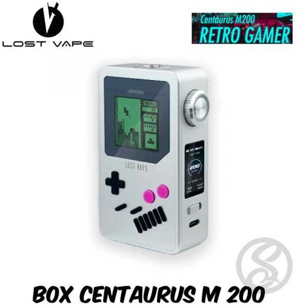 box m200 retro gamer lost vape