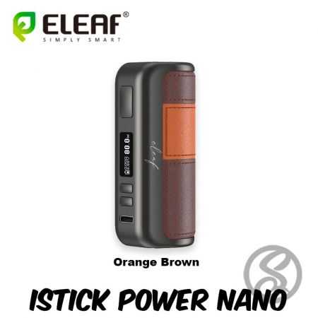 box istick power orange brown