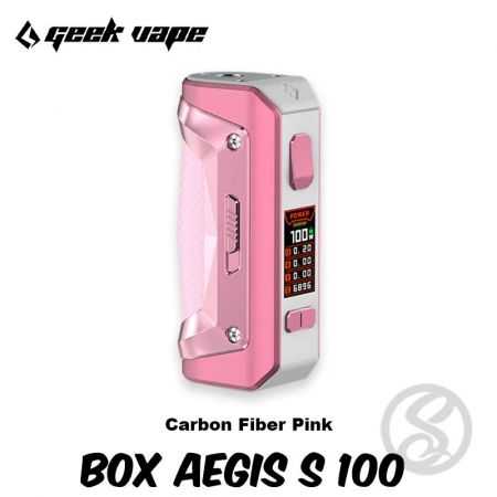 box aegis s100 carbo fiber pink