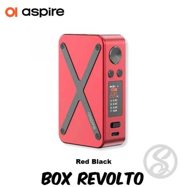 box revolto aspire red black