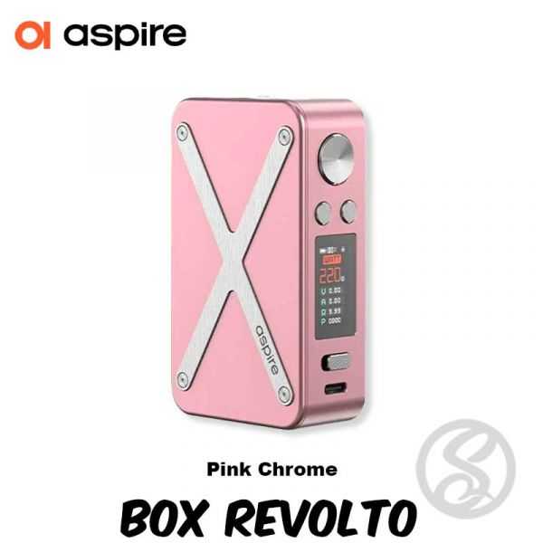 box revolto aspire pink chrome