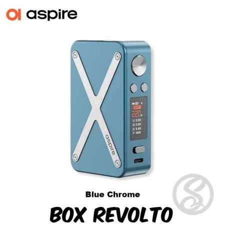 box revolto aspire blue chrome