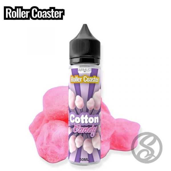 E-Liquide Cotton Candy 50ml - Roller Coaster - e-liquides-bonbons - Smoke Vape Shop Rouen