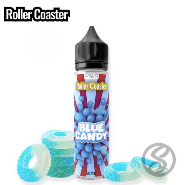 E-Liquide Blue Candy 50ml - Roller Coaster - e-liquides-bonbons - Smoke Vape Shop Rouen
