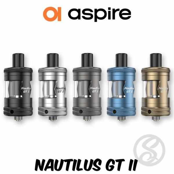 Clearomiseur Nautilus GT II - Aspire - clearomiseurs - Smoke Vape Shop Rouen