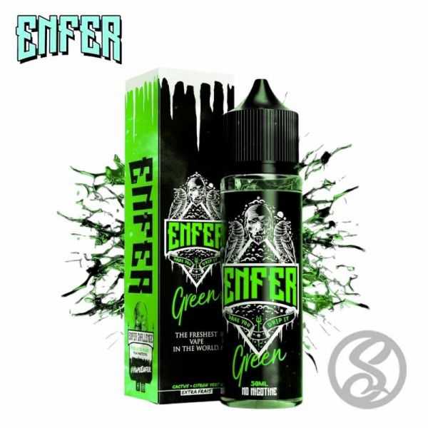 E-Liquide Green 50ml - Enfer - e-liquides-fruites-frais - Smoke Vape Shop Rouen