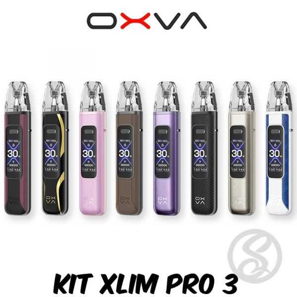 Kit Pod Xlim Pro 3 - Oxva - kits-complets - Smoke Vape Shop Rouen