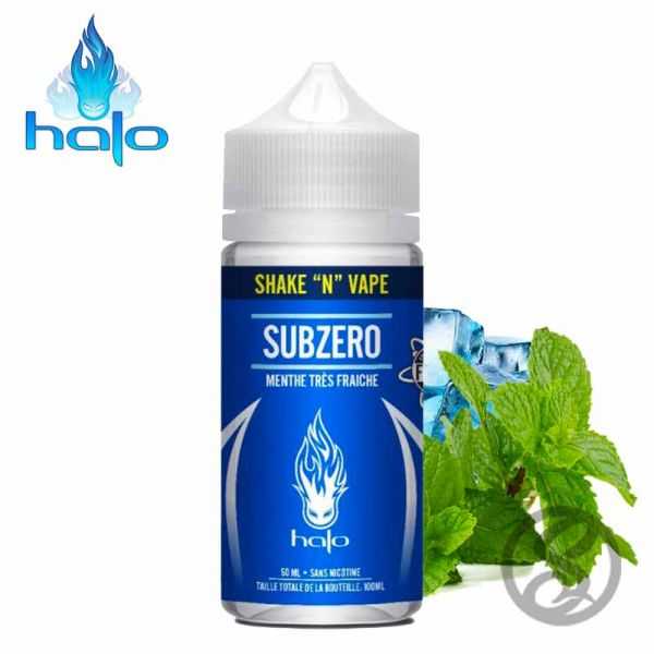 E-Liquide Subzero 50ml - Halo - e-liquides-menthes - Smoke Vape Shop Rouen
