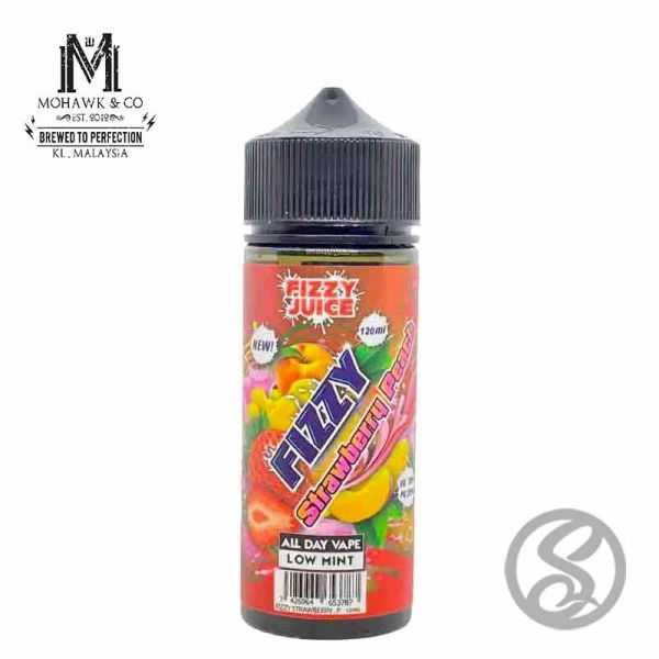 E-Liquide Strawberry Peach 100 ml - Fizzy - e-liquides-fruites-frais - Smoke Vape Shop Rouen