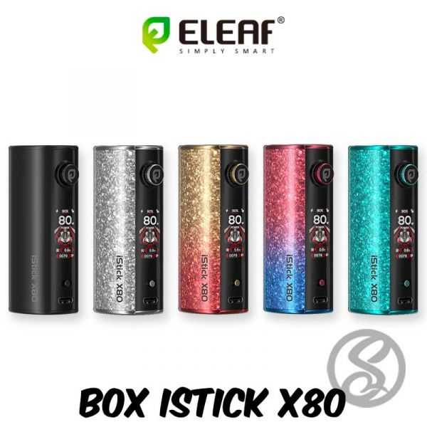 Box iStick X80 - Eleaf - boxs-et-batteries - Smoke Vape Shop Rouen