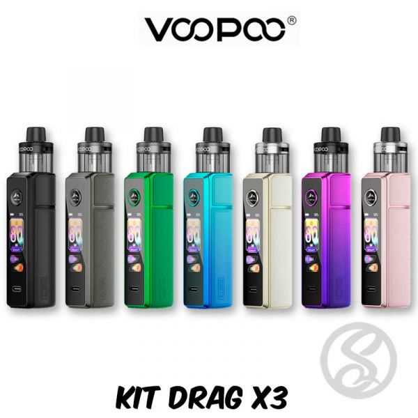 Kit Drag X3 - Voopoo - kits-complets - Smoke Vape Shop Rouen