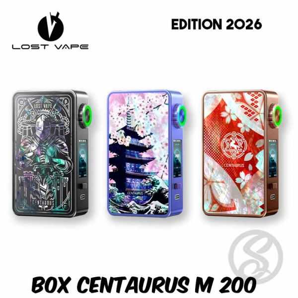 Box Centaurus M 200 Edition 2026 - Lost Vape - boxs-et-batteries - Smoke Vape Shop Rouen