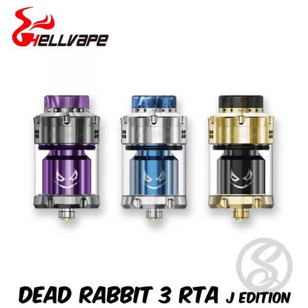 Dead Rabbit 3 RTA J Edition - Hellvape - reconstructibles - Smoke Vape Shop Rouen