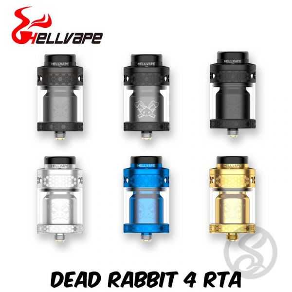 Dead Rabbit 4 RTA 26mm - Hellvape - reconstructibles - Smoke Vape Shop Rouen