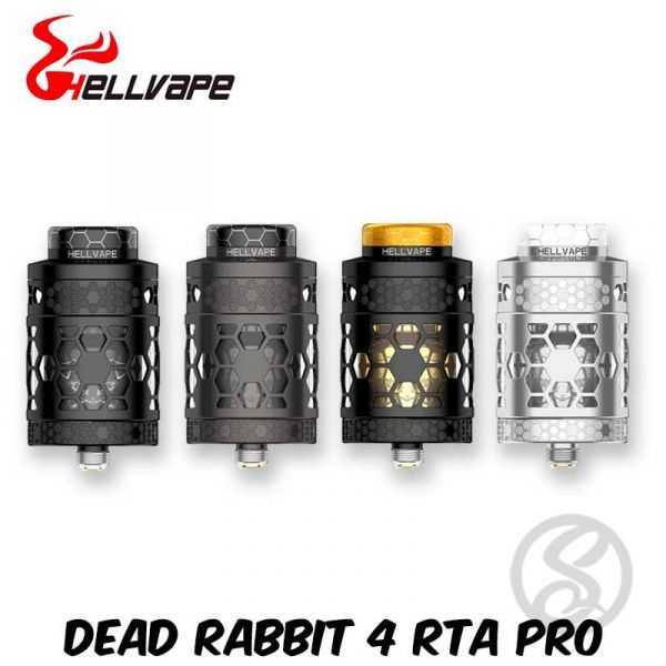 Dead Rabbit 4 RTA Pro 26mm - Hellvape - reconstructibles - Smoke Vape Shop Rouen