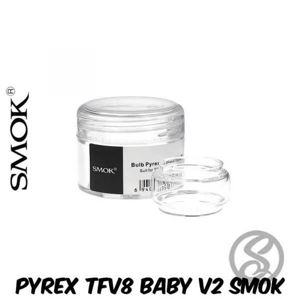 Pyrex Bulb TFV8 Baby V2 & TF Tank (5ml) - Smok - pyrex - Smoke Vape Shop Rouen